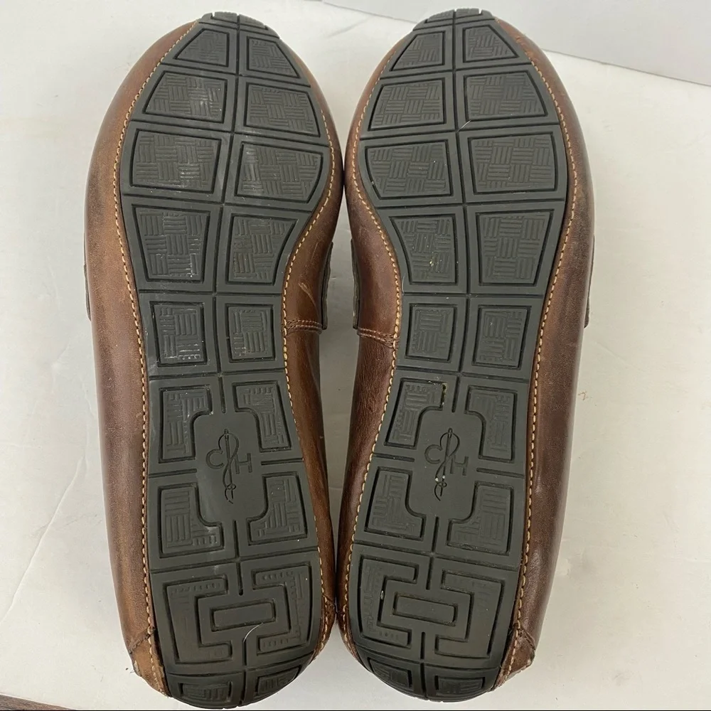 Cole Haan Venetian Loafer Men's 10 M French Roast Brown Loafers Buckle C11396